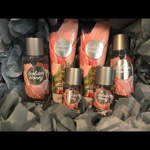 Victoria secret golden honey set